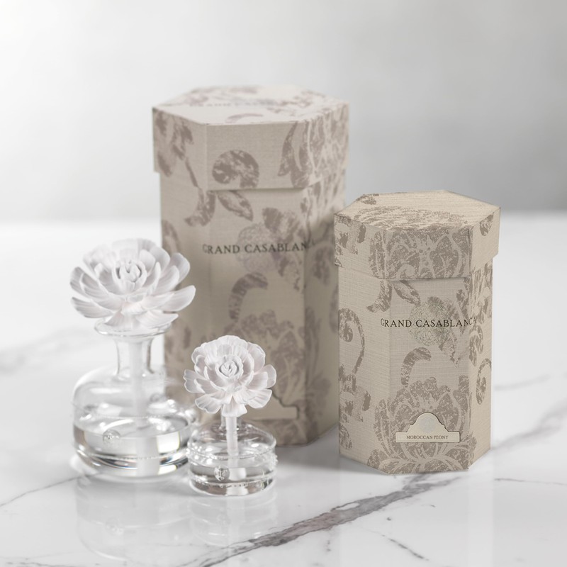 Zodax - Grand Casablanca Porcelain Diffuser - Peony