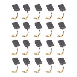 20 Piezas Cepillos De Carbono Para Motor Herramienta Eléctrica Pieza De Repuesto Para Amoladora Angular Taladro Eléctrico 6x10x15mm