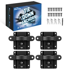 Forccord Tie Down Anchors Fit for Ford F150 F250 F350 & Raptor 2026 2025-2015 (Include Lightning) Truck Trailer Tie Down Anchors Car Accessories Replace# FL3Z-99000A64-B Bed Tie Downs for Truck-4 Pack