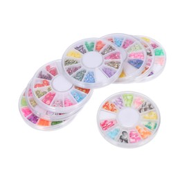 WOONEKY Diy Polymer Clay Nail Art Patches for Creative Designs Home Nail Decoration and Crafts