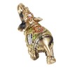 Akozon Lucky Elephant Statue Lucky Feng Shui Green Elephant Statue