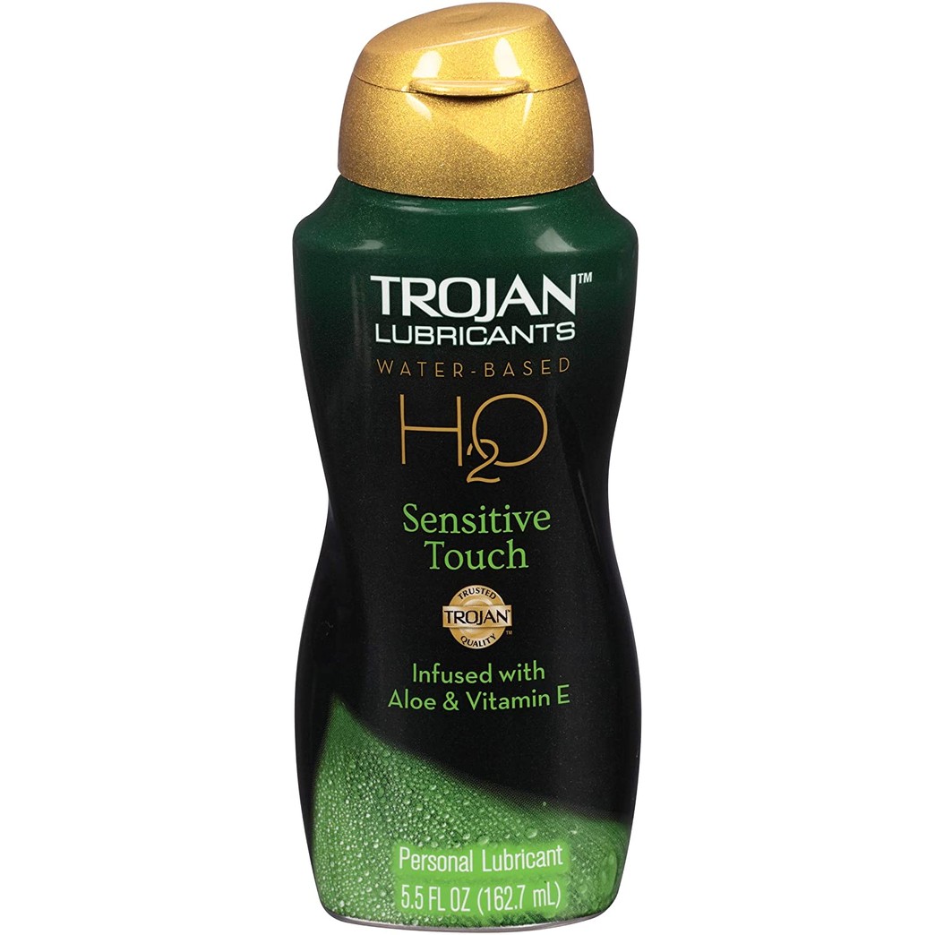 Trojan Lubricants H2O Sensitive Touch, 5.5 Fluid Ounce by Trojan by Trojan