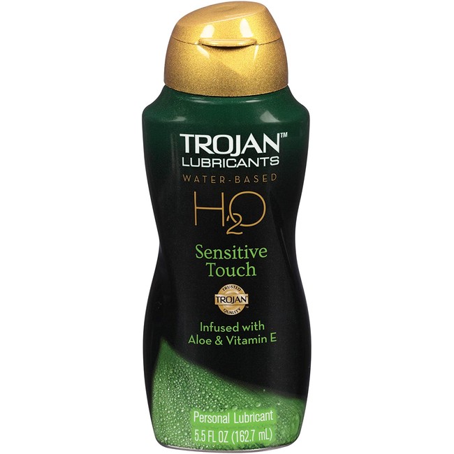 Trojan Lubricants H2O Sensitive Touch, 5.5 Fluid Ounce by Trojan by Trojan