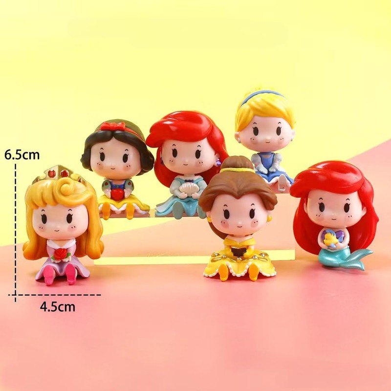 Snow White Figure, Cinderella Belle Figure, six q Version Fat