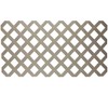 White Plastic Lattice Fence (48 in.) for Use with Fanta-Sea