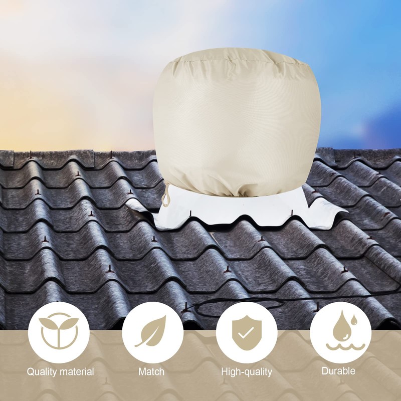 4 Pack Wind Turbine Roof Vent Cover 20" x 20"