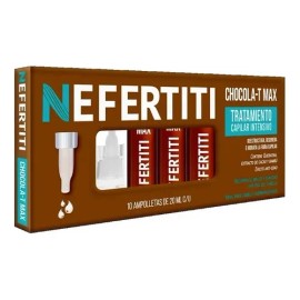 Ampolletas Para Cabello Teido Maltratado Chocola-t Max Nefertiti 10pzas                                                                               