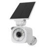 Solar Powered Fake Security Camera with Light IP65 Waterproof Simulated