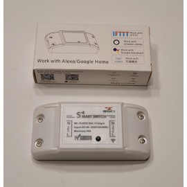 Ironsmith Lighting in-line Smart Switch - Effortless Home Automation for Lights and Appliances with Voice Control, Smartphone Compatibility, and Energy-Efficient Power Management