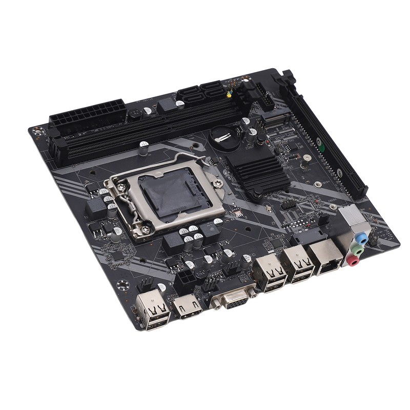Computer Motherboard 100M Network Card 1155 Pin Dual Channel DDR3