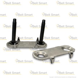 Genuine Flexco 190E Quick-Fit Conveyor Belt Fasteners | #20001 | Steel | Box of 25 | 5/16" to 9/16" | Includes Bonus Belt Smart Belt Repair Gauge – Durable & Reliable Fastening Solution