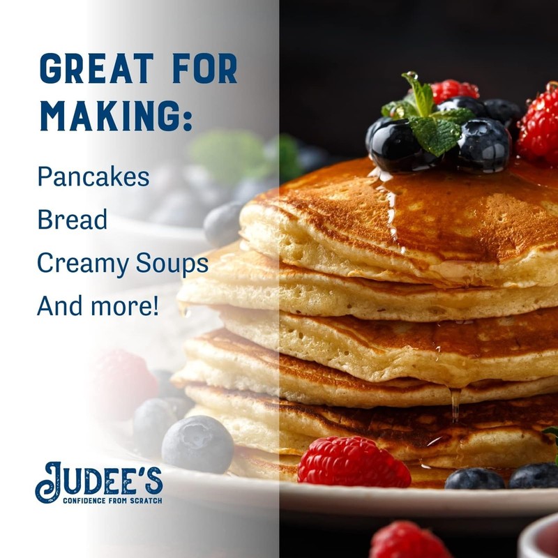 Judee's Gluten Free Buttermilk Powder - Make Cornbread & Fried