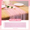 Pearl Table Runner Spring Summer Rustic Boho 10ft Tulle Table