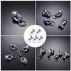 Uonlytech Curtain Wheels Curtain Quiet Wheel Metal Curtain Roll Curtain