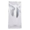 Bolsa Fuelles Metálica Plata 500g Cválvula Para Café 100pz
