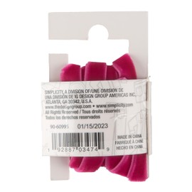 Simplicity Faux Velvet Flat Shoelaces for Sneakers and Boots, 42" Long, Hot Pink