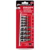 Powerbuilt 8 Piece Zeon SAE Hex Bit Socket Set -