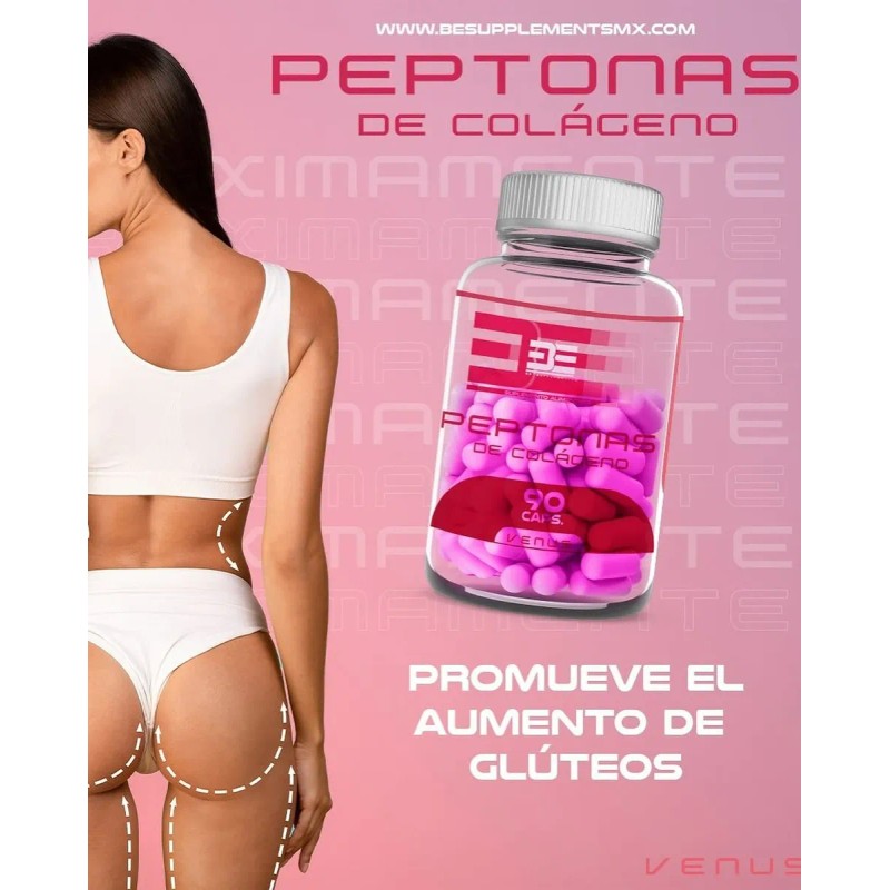 Be Supplements Peptonas De Colageno 1000mg 90 Capsulas Sabor Sin