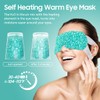 BeHoomi 30Packs Steam Eye Mask, Heated Eye Mask for Dry