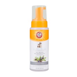 Arm  Hammer Espuma desodorizante Ultra Fresca sin Enjuague para Perros, Niebla de enebro, 8 oz  Champ para Perros sin Agua  El bicarbonato de Sodio...