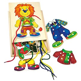 Bino 88102 Lion Leo, The First Sewing, Multicolour