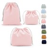 DuoDund Drawstring Bag, Pink