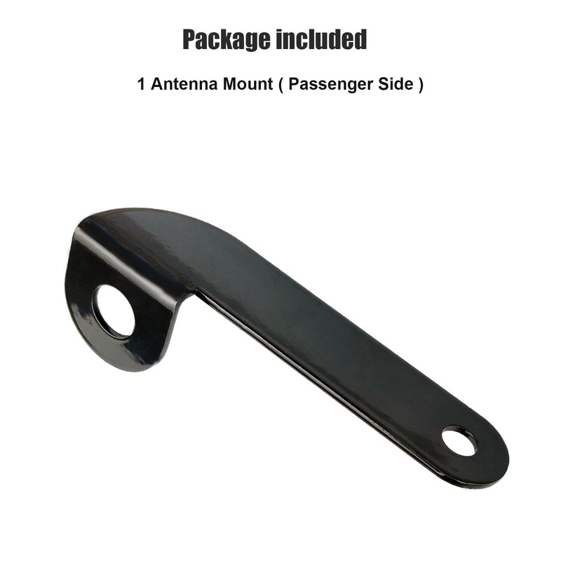 DarSeity F150 Tailgate CB Antenna Holder, Whip Flag Antenna Mounting