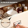 PHIXBEAR 6 Pack No Drill Magnetic Cabinet Catches, Ultra Thin