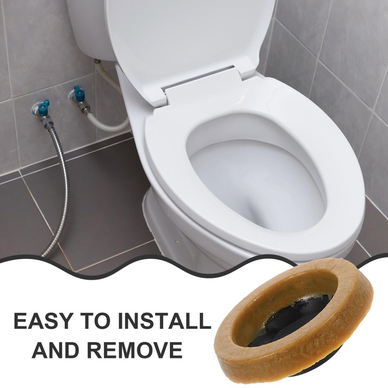 OSALADI 1set Toilet Bowl Sealing High Pressure Resistant Flange Easy