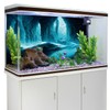AWERT 48x24 inches Rock Cave Aquarium Background Rock Pillar Terrarium