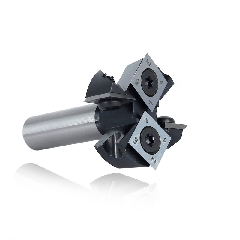 Akylin Slab Flattening Router Bit 1/2 Shank - CNC Spoilboard