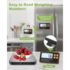 KeeKit Digital Kitchen Scale, 33lb Stainless Steel Food Scale with