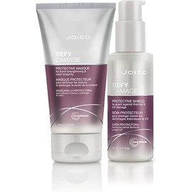 Joico Defy Damage Protective Set | For Color-Treated Hair | Strengthen Bonds & Preserve Hair Color | With Moringa Seed Oil & Arginine