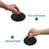 Matte Black Tub Drain and Overflow Kit with Single Hole