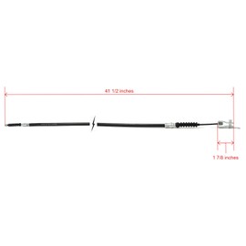 The ROP Shop | Brake Cable Kit for 2000 - Present Club Car DS Golf Cart UTV Driver & Passenger