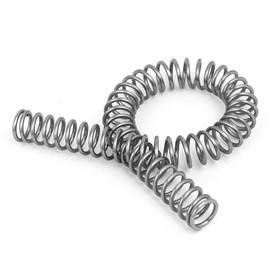 sourcingmap 2mmx16mmx305mm 304 Stainless Steel Compression Springs Silver Tone