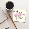 Be Flamingo In A Flock Of Pigeons Inspirational Wooden Gift