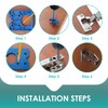 35mm Hinge Jig Drill Guide Set Door Concealed Hole Drilling