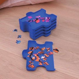 Ravensburger - Sort & Go | Organizer Puzzle Da 300 A 100 Pezzi | 8 Pezzi Di Contenitore Per Puzzle | Accessori Perfetti Per Puzzle Da 300 A 100 Pezzi | Regalo Perfetto Per Adulti E Bambini