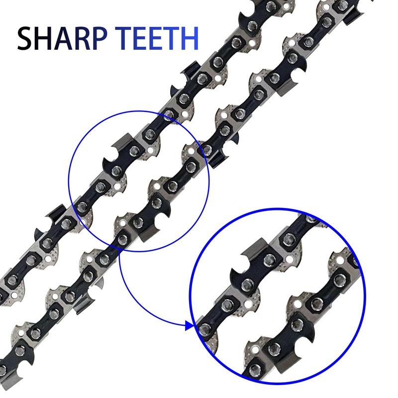 Opuladuo 2PC 10 Inch Chainsaw Chain for CRAFTSMAN CMECSP610, 10"