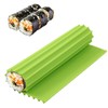Apausvcm Sushi Rolling Mat, 8.5 x 7.8 Inch Silicone Sushi