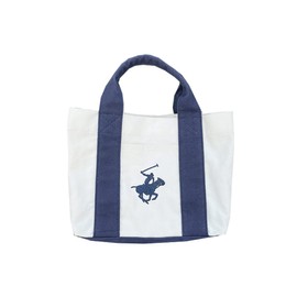Beverly Hills Polo Club bm3021-bm3007 Tote Bag, BEVERLY HILLS Polo Club, Brand, Logo, Pony Embroidery, BHPC, Canvas, Mini Tote Bag, 2 Types to Choose from, Approx. 3.2 gal (10 L), bm3007 off