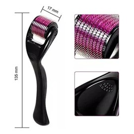 Dermaroller Facial Barba 0.25-2 Mm Titanio Regenera Colágeno