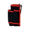 KH Takesonashii Two-tier Waist Bag, Black/Red