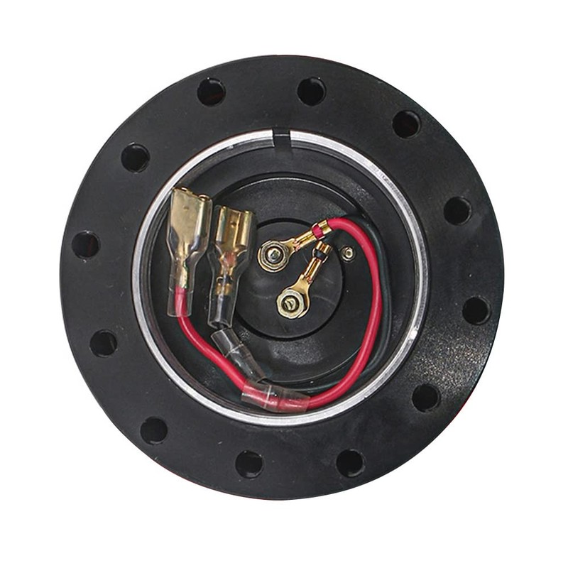 CENPEK Universal 6 Hole Bolt Ball Steering Wheel Black Release