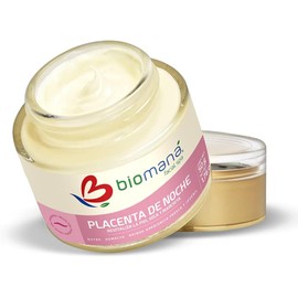 Crema Facial Placenta y Colágeno, Uso de Noche, 50 g.