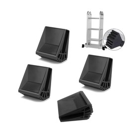 Niaciswe Ladder Foot Cover 4 Pieces Ladder Protective Pads Ladder Protective Pads for Ladder Feet Foot Caps Ladder Feet Ladder Feet Ladder Rubber Feet Mat Ladder Non-Slip Ladder Feet