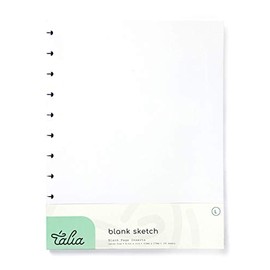 Talia Discbound Notebook Refills (Blank Pages, Letter (8.5in x 11in))