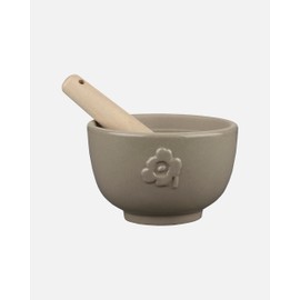 Marimekko - Oiva Unikko stoneware mortar and pestle