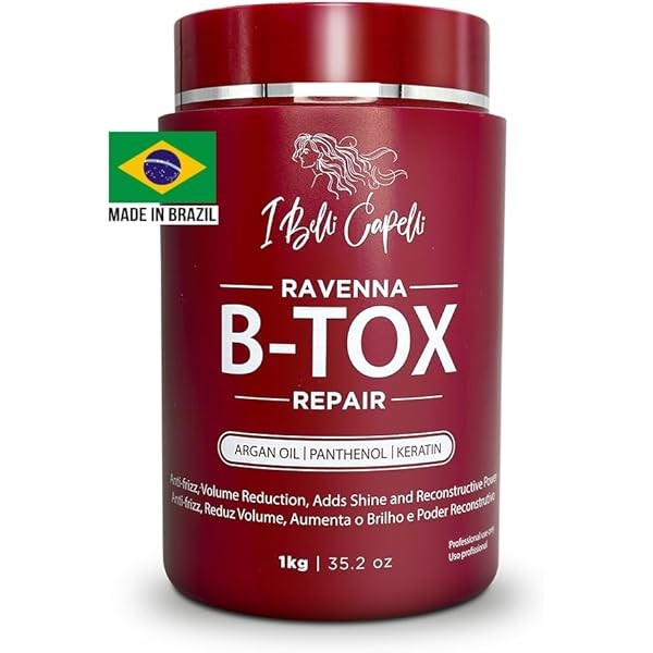 Ravenna Repair Hair B-tox -Cirugia Capilar para el Cabello, Formaldehyde-Free-